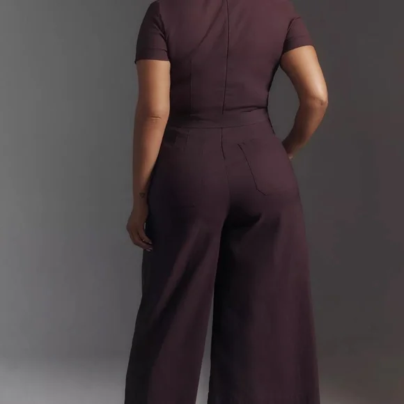 The Colette Wrap Jumpsuit by Maeve - Picture 6 of 8